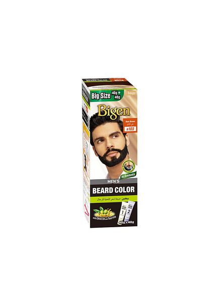 BİGEN Baygon Beard Hair Dye - 80g B103 Dark Brown