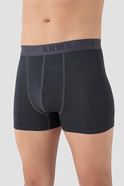 Arma Yıldız Ανδρικό Bamboo Plus Size Boxer Smoked Συσκευασία 10