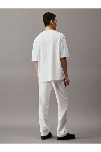 Calvin Klein Calvin Klein Men White Short Sleeve T-Shirt