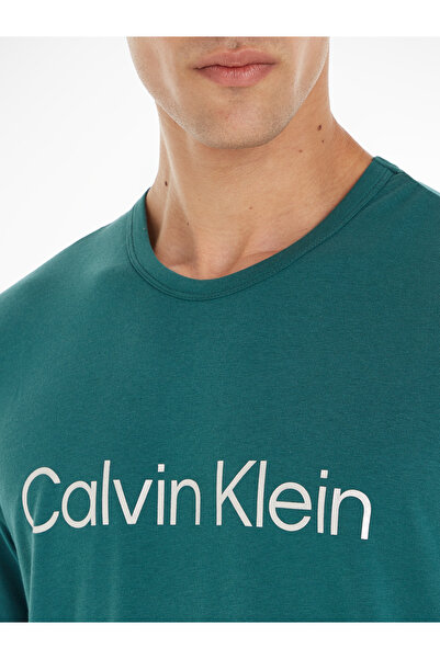 Calvin Klein Men Dark Blue Sleep T-Shirt
