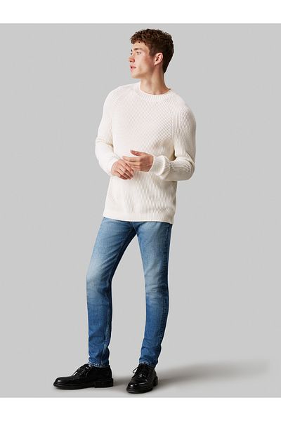 Calvin Klein Men Denim Dark Tapered Jeans