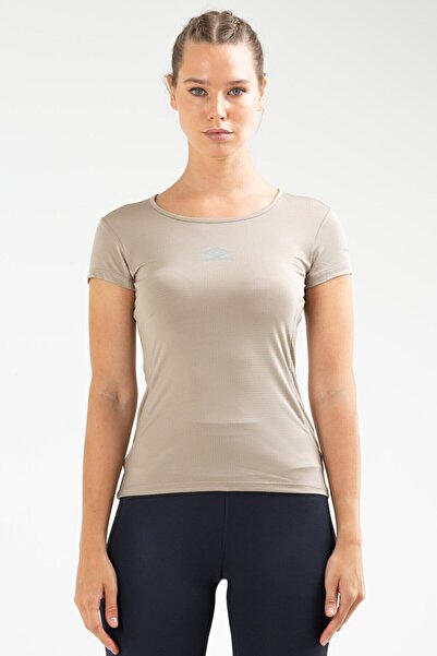 UMBRO Vf-0063 Ply Basic Women's T-shirt Stone