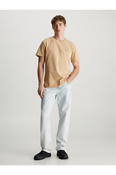 Calvin Klein Calvin Klein Men Beige Short Sleeve T-Shirt