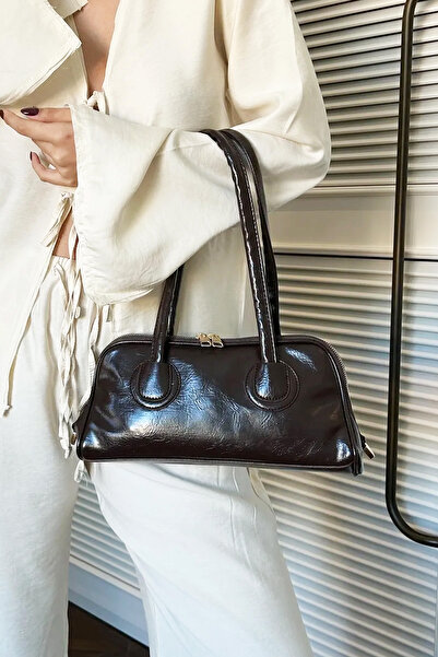 KOÇAK ÇANTA Γυναικεία τσάντα χεριού, μπράτσου και ώμου από συνθετικό δέρμα μονής θήκης