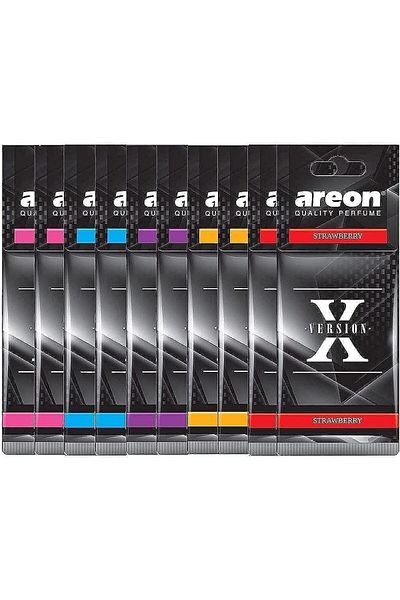 Areon X Version Air Freshener Collecting - (Pack of 10)