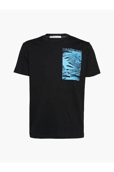Calvin Klein Calvin Klein Men Black Short Sleeve T-Shirt