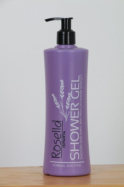 ROSELLA Lavender Shampoo + Shower Gel 500 ml Pack of 2