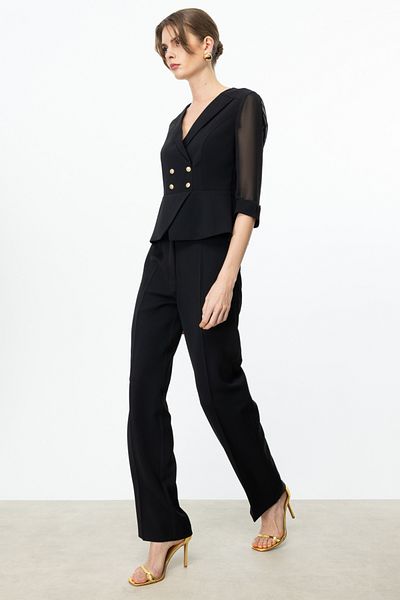 Ekol Wide Leg Pocketless Trousers