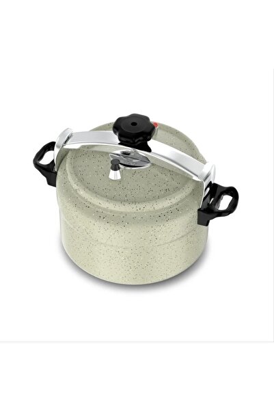 ALSAIF ⭐ Al Saif Granite Pressure Cooker – Luxury Beige, 15L Capacity | More Power for Faster Cooking! 🍲🔥