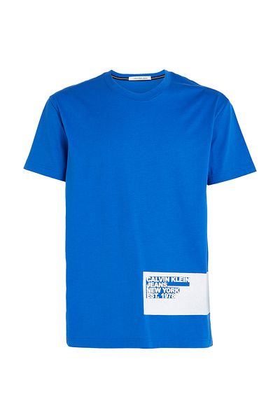 Calvin Klein Men Blue Short Sleeve T-Shirt