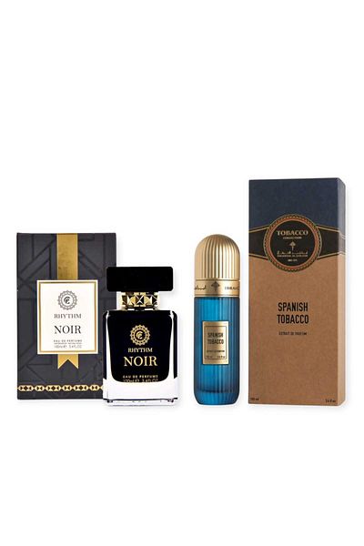 IBRAHEEM AL.QURASHI Ibrahim Al Qurashi Ebraq Spanish Tobacco with Rhythm Noir Perfume 200ml