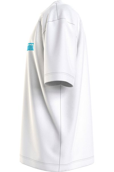 Calvin Klein Calvin Klein Men White Short Sleeve T-Shirt