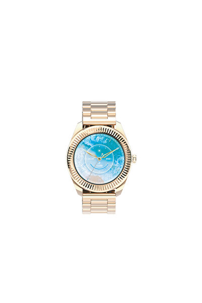 Lenyes LW-252 iOS ve Android Uyumlu Klasik Akıllı Saat Amoled Ekran IP68 Sert...