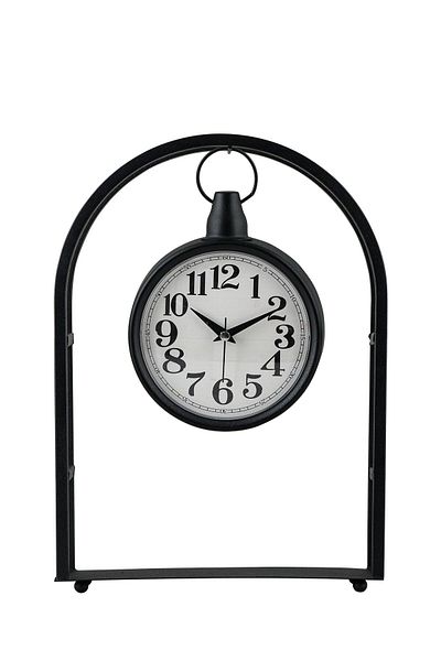 EMORES Decorative Metal Table Clock