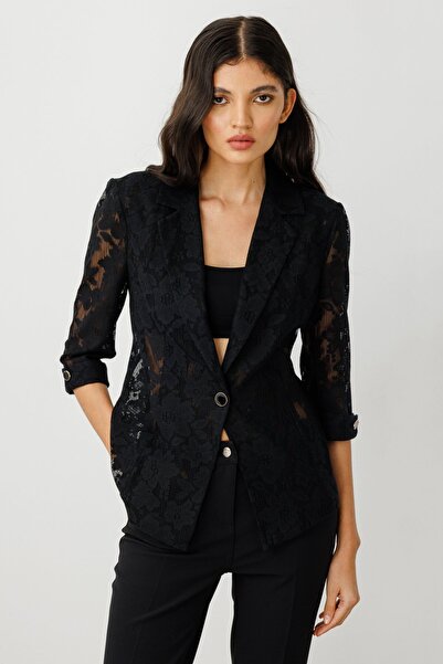 Ekol Double Sleeve Lace Jacket