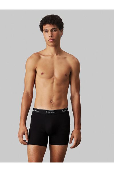 Calvin Klein Calvin Klein Men Black Boxer Brief Pack of 3 pcs