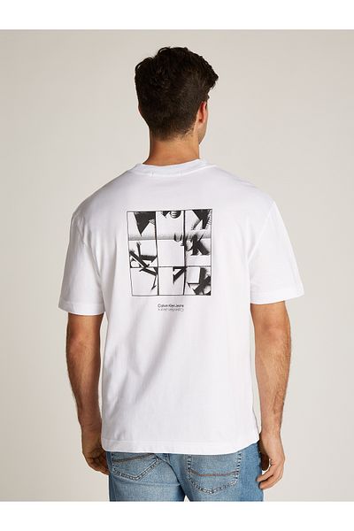 Calvin Klein Calvin Klein Men White Short Sleeve T-Shirt