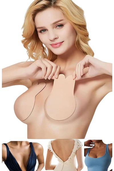 DoDe Flora Sutien pentru femei cu urechi de iepure din silicon pentru ridicarea pieptului 1300 F.K.