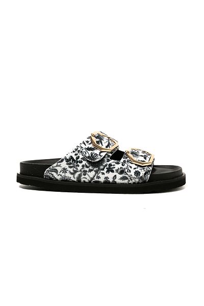 Genuins Papuci Femei / Fete GALIA G 106360   Genuins Vegan Tile Negru