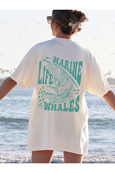 Jose Clothing Tricou imprimat cu mânecă scurtă cu croială supradimensionată