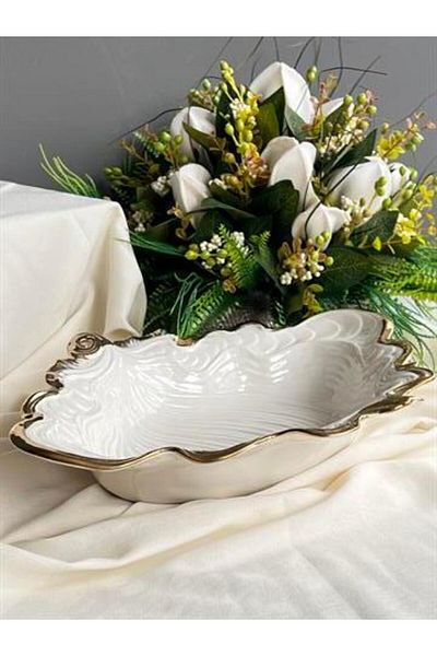 ROSSEV Albero Oval Presentation Plate Deep 38cm