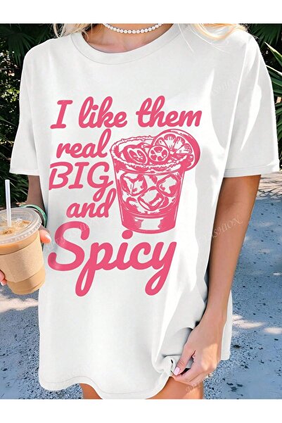 Jose Clothing تي شيرت مطبوع بأكمام قصيرة وقصة كبيرة الحجم