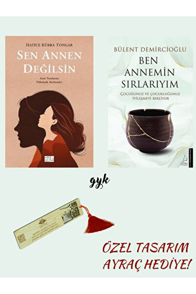 Aile Yayınları Sen Annen Değilsin ve Ben Annemim Sırlarıyım 2'li SET (AYRAÇ H...