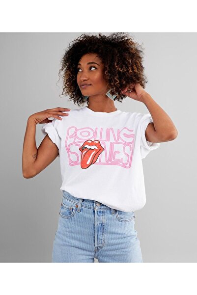 Bengi Clothing تي شيرت مطبوع بأكمام قصيرة وقصة كبيرة الحجم