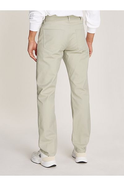 Calvin Klein Calvin Klein Men Beige 5 Pocket Straight Cotton Pants