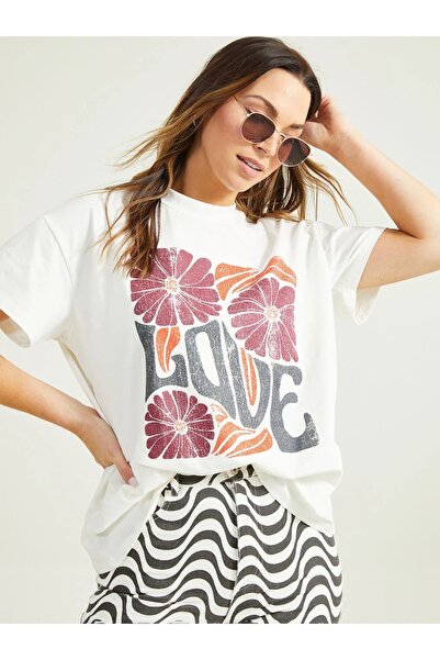 Jose Clothing Футболка з принтом оверсайз з коротким рукавом