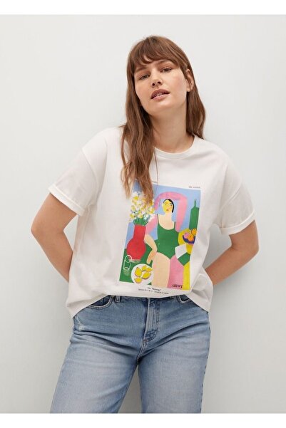 Bengi Clothing Футболка з принтом оверсайз з коротким рукавом