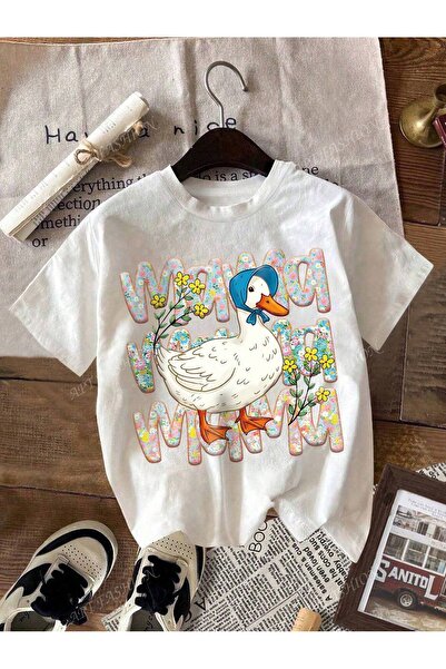 Jose Clothing Tricou imprimat cu mânecă scurtă cu croială supradimensionată