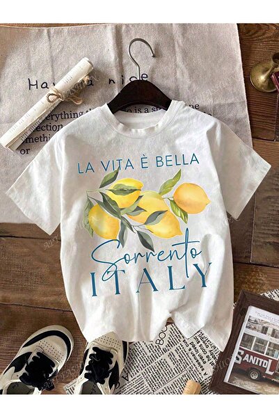 Bengi Clothing تي شيرت مطبوع بأكمام قصيرة وقصة كبيرة الحجم