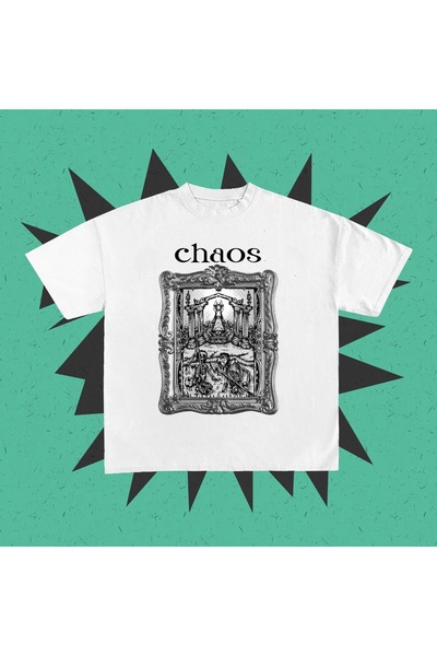 Jose Clothing Tricou imprimat cu mânecă scurtă cu croială supradimensionată