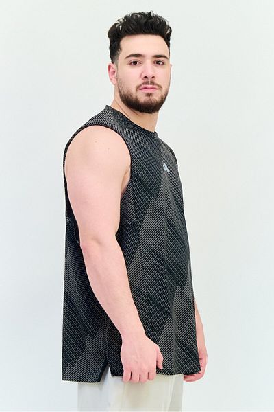 adidas Men Sportswear Fit Sleeveless Training Vest, Multicolor
