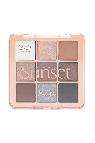 Roesıa Rose Cosmetics Rose Sunset 9'lu Göz Farı