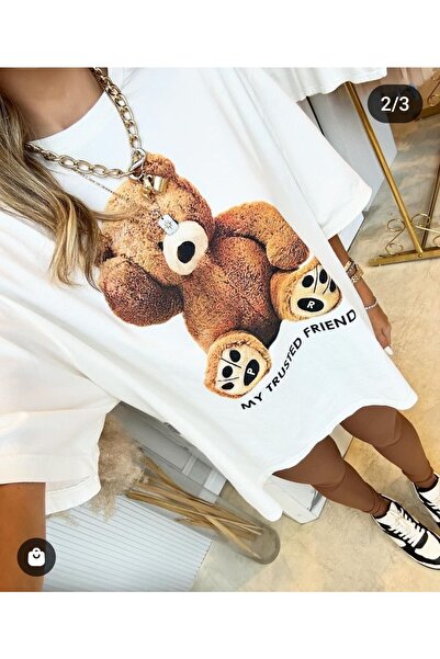 Bengi Clothing Oversize Cut Short Sleeve Printed T-Shirt