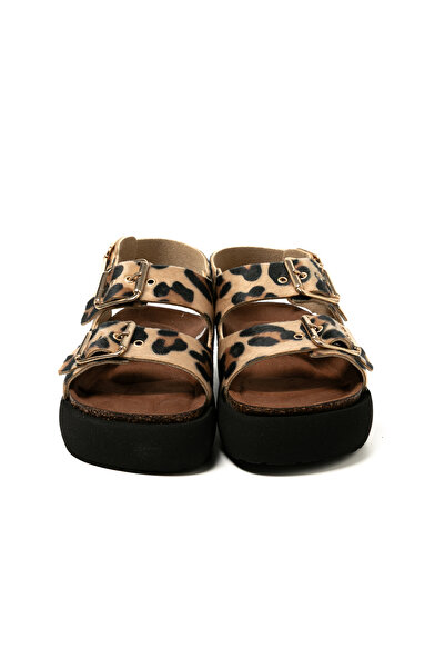 Genuins Women / Girls Slippers Felina g 106330   Genuins Vegan Leopard