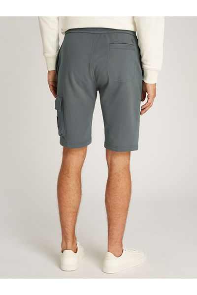 Calvin Klein Calvin Klein Men Gray Monologo Badge Shorts