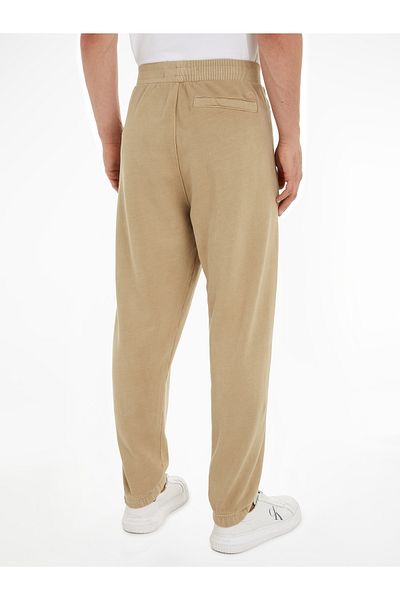 Calvin Klein Men Brown Mineral Dye Hwk Knit Pants