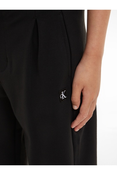 Calvin Klein Boys Black Ceremony Punto Pants