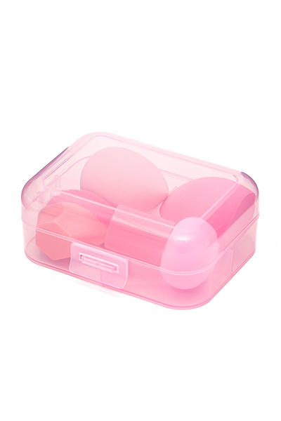 Roesıa Rose Cosmetics Rose Lüks Özel Kutulu, 4'lü Fırça & Sünger Seti