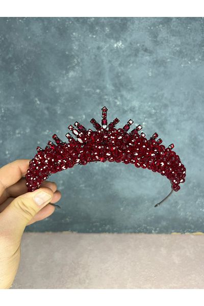 Hayalperest boncuk Edis Bead Embroidered Bridal Henna Crown