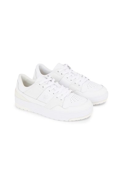 Tommy Hilfiger Tommy Hilfiger Women White Basketball Sneakers