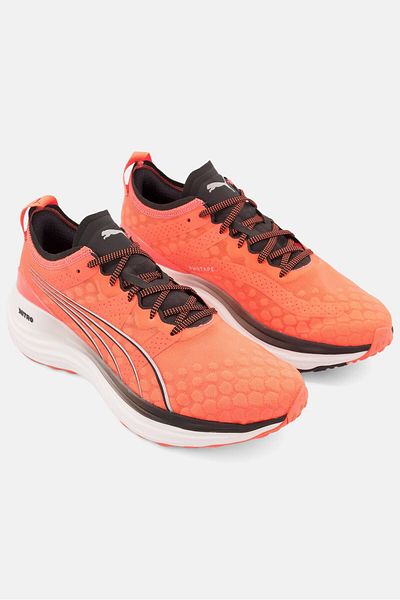 Puma حذاء الجري فوريفر ران نيترو للرجال، برتقالي نيون