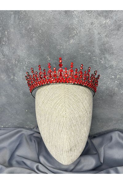 Hayalperest boncuk Liyan Fine Embroidered Bridal Crown Henna Night Accessory