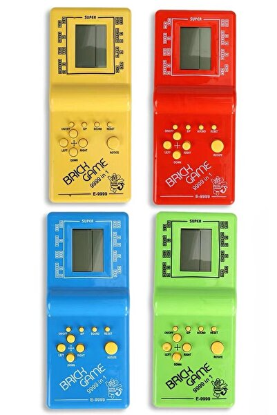 bolfer Nostalji Oyuncak El Atarisi Tetris Brick Kırmızı