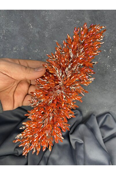 ESPEREST Eva Sparkling Bead Embroidered Stylish Bridal Henna Crown