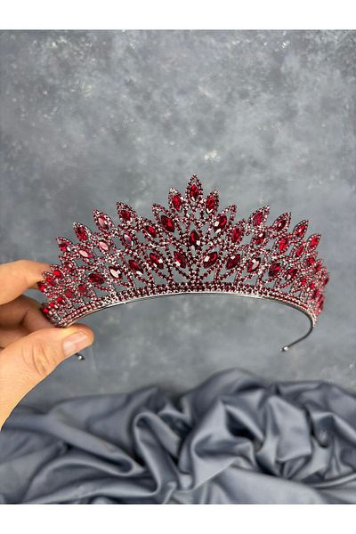 Hayalperest boncuk Beria Bridal Henna Crown with Thin and Stylish Touches