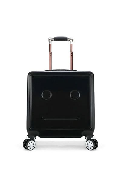 ABYZ Cărucior de călătorie pentru copii model Easy Trip personalizabil 48x38x24 cm 360 roți culoare neagră ABYZ™
